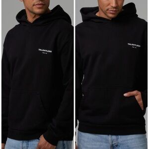 TALENTLESS Men's Black Hoodie